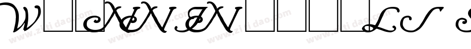 Wrenn Initials Shadowed字体转换